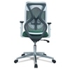 Wiwngas Mid Back Ergonomic Chair in Dark Green Colour