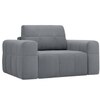Riyab  Pull Out Sofa cum Bed  in Grey Colour