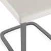 Seneca Metal Dining Chair Set Of 2 In White Finish