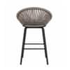Dyana Woven Back Bar Chair
