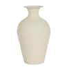 Textured Flower Pot In Off White Colour