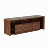 Yuko TV Unit with Two Drawers in Columbia Walnut Finish