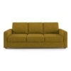 Apollo Compact Sofa Set (Colour : Olive Green, Cushion : Hard, Back Type : Regular, Seater : 3+1+1)