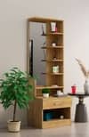 Hexa Red Wooden Dressing Table in Giant Wood Colour