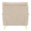 Osbert Velvet 2 Seater sofa in Beige color