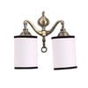 Devansh Metal Electric Wall Light in Multi Colour with Multi Shade Count of 2 Lights