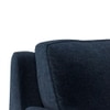 Farina Premium 1 Seater Fabric Sofa in Cobalt Colour