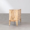 Denera Solid wood Mango Sideboard with 4 Door in Natural Finish