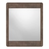 Toledo Solid wood Mirror Frame In Danish Walnut Finish