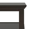 Alexandra Coffee Table in American Walnut Finish