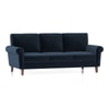Oxford 3 Seater Fabric Sofa in Cobalt Colour