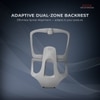 Imperia Ergonomic Study Chair in Grey Colour