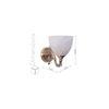 Toleo Stone Look Glass Antique Wall Light