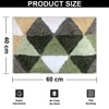 Luxe Home Super Soft Canada Triangle mat (40x60 cm) - Pack of 1
