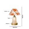 Devansh Conical Multi Cotton Shade Lamp With Wood & Mosaic Glass Base For Decoration/Office/Home/Gifting/Study For Decoration/Office/Home/Gifting/Study -(10X10X14.5) Inches -A