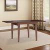 Murphy 6 Seater Dining Table In Dark Walnut Finish