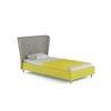 Doodle Engineered Wood Bed in Yellow Colour