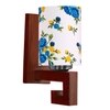 Devansh Solid Wood Electric Wall Light in Multi Colour with Multi Shade Count of 1 Light