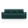 Apollo 3 Seater Fabric Sofa in Malibu Colour