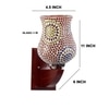 Devansh Solid Wood Electric Wall Light in Multi Colour with Multi Shade Count of 1 Light