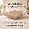 Kurlon Dual Mattress Reversible Medium Soft Firm King 75x70x4 Inch