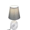 Marble Print Table Lamp Grey Sophisticated Design