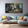 The Castle Decor Radha Krishna Wall Painting Wooden Framed Digital Painting 27x48 Inch (Style 1)