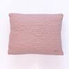 Totit Cameo Pink Cotton Knitted Cushion Cover 18X18 Inches