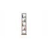 Walten Engineered Wood Bookshelf in Brown Maple