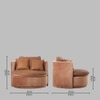 Cloqe Fabric Sofa