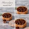 Allure Teak Wood Masala Box Green
