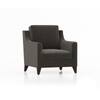 Abbey Sofa Set (Colour : Smoke Grey, Cushion : Hard, Seater : 3+1+1)