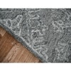 Cara Graphite Geometric Hand-Tufted Wool 6X4 Feet Carpet