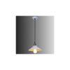 Nora White Metal Single Hanging Light