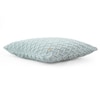 Crest Blue Grey Cotton Cushion Cover 16X16  Inches