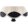 Newland Multicolour Fabric Shade Table Lamp with Black Iron Base