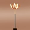 Devansh Wood & Metal Floor Lamp