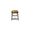 Lojios Solid Wood Bench In Provincial Teak Finish