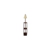 Julia Beige Jute Floor Lamp with Beige Jute Base