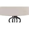 Lola Grey cotton Shade Iron Table Lamp