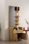 Hexa Red Engineered Wood Dressing Table in Giant Wood Colour