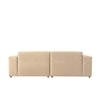 Comforthaven Wood 2 Seater With Upholstery Non Storage Sofa In Grey Colour