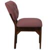 Twilight Solid Wood Accent Chair in Pink Colour