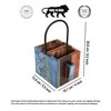 Leaf of Nature' Cutlery Holder Handcrafted in Mango Wood