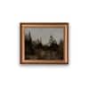 Artistry Grey Brown Forest Landscape Canvas Wall Prints Canvas Wall Prints Set of 1 Multicolor Matte