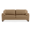 Farina 3 Seater Half Leather Sofa in Camel Colour