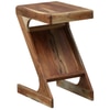 Z-Solid Wood Side Table In Natural Finish