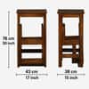 Shri Art Step Nesting Table