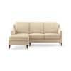 Abbey Sectional Sofa (Colour : Birch Beige, Cushion : Soft, Seater : Left Aligned 2 Seater + Left Aligned Chaise)