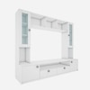 Benji Tv Unit 55 Inch Tv Frosty White